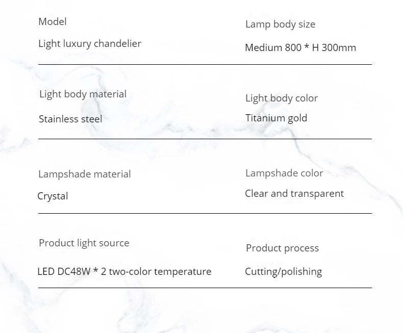 Modern K9 Crystal Chandelier Luxury Gold LED Pendant Lamp Circle Design Hanging Lights for Living Room Home Decoration Lighting Arrival 29-48 days