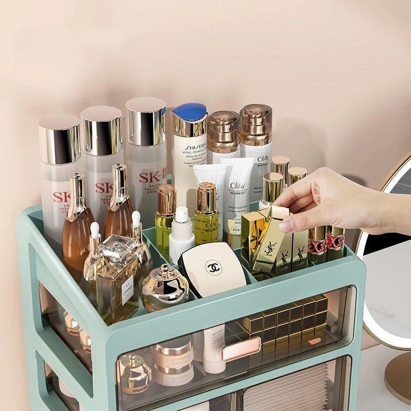 Multi-functional Makeup Organizer Cosmetic Storage Makeup Skincare, Desk or Office organization