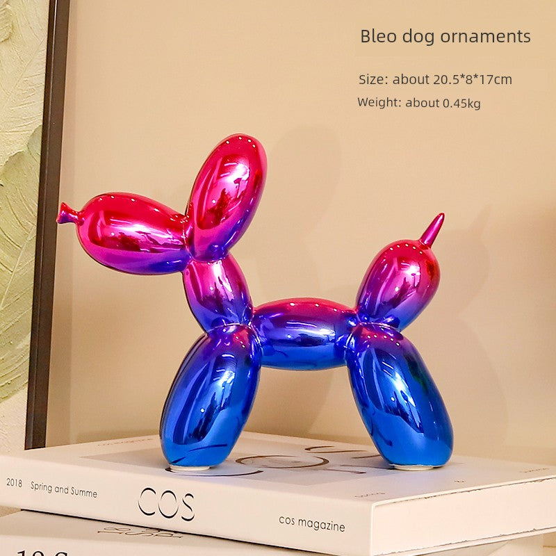 Nordic Ornaments Living Room Bedroom Cartoon Animal Balloon Dog
