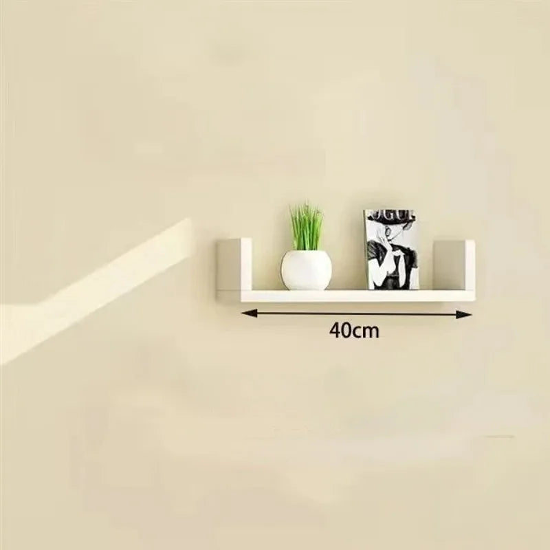 Wood Wall Shelves Floating Wall Self Kitchen Organizer Book Shelf Decor Art Decor Home Storage Shelfing Bag Display