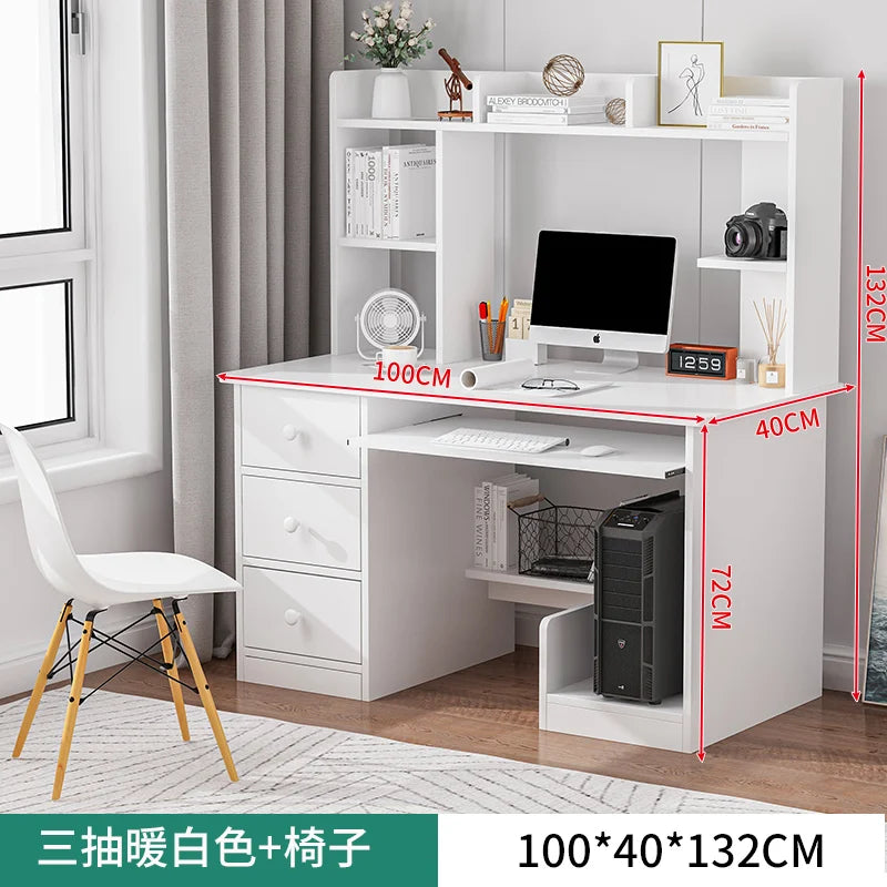 Computer Desks, Student Home Desks, Bookshelf Tables, Simple Rental Rooms, Bedroom Writing Desks