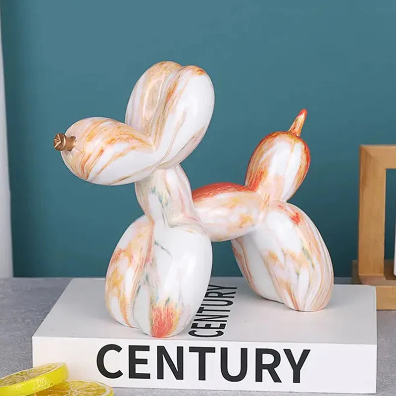 Nordic Exquisite dog Statue Living Room Office Sculpture Home Ornaments Accessories Desktop Decoration 