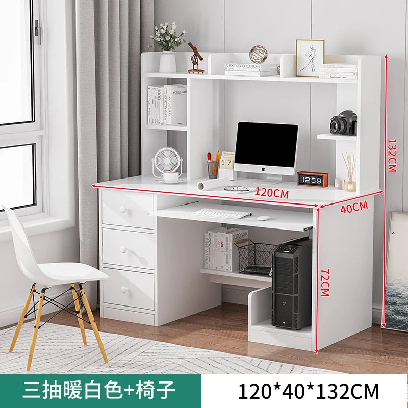 Computer Desks, Student Home Desks, Bookshelf Tables, Simple Rental Rooms, Bedroom Writing Desks