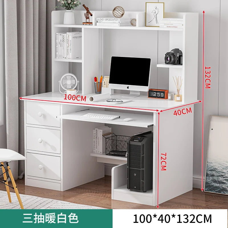 Computer Desks, Student Home Desks, Bookshelf Tables, Simple Rental Rooms, Bedroom Writing Desks