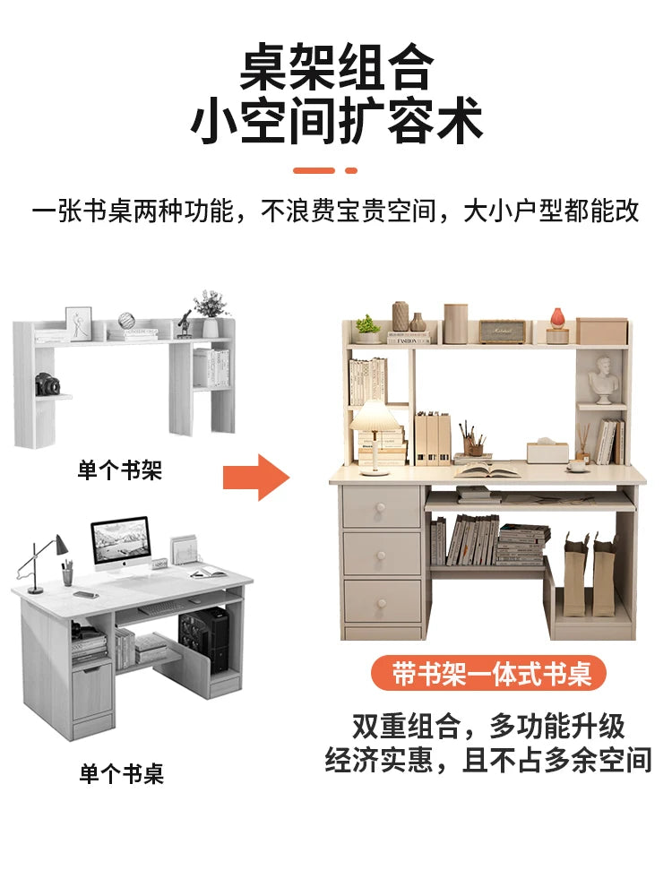 Computer Desks, Student Home Desks, Bookshelf Tables, Simple Rental Rooms, Bedroom Writing Desks
