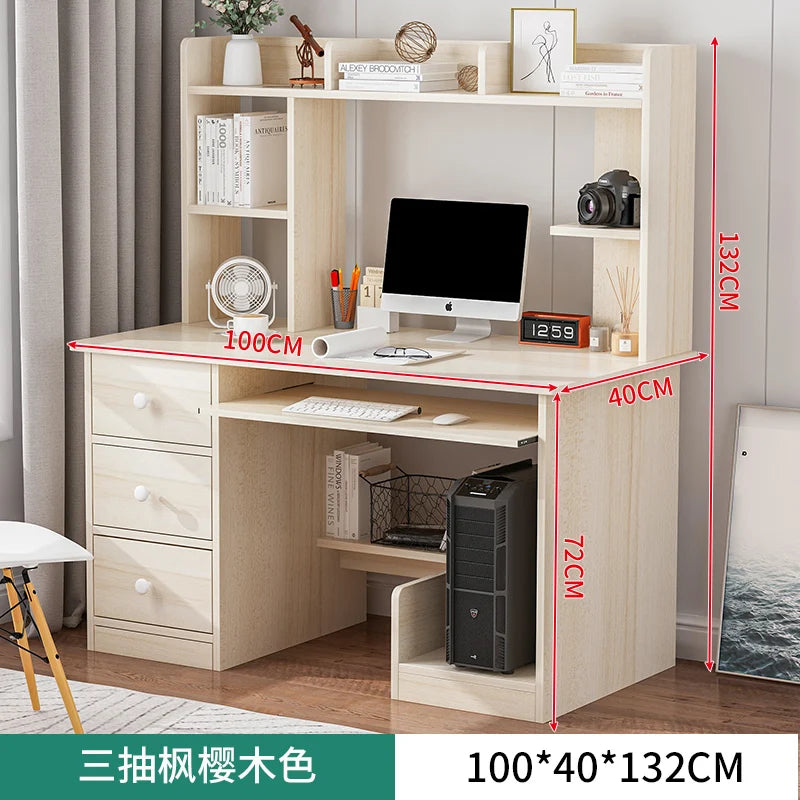 Computer Desks, Student Home Desks, Bookshelf Tables, Simple Rental Rooms, Bedroom Writing Desks