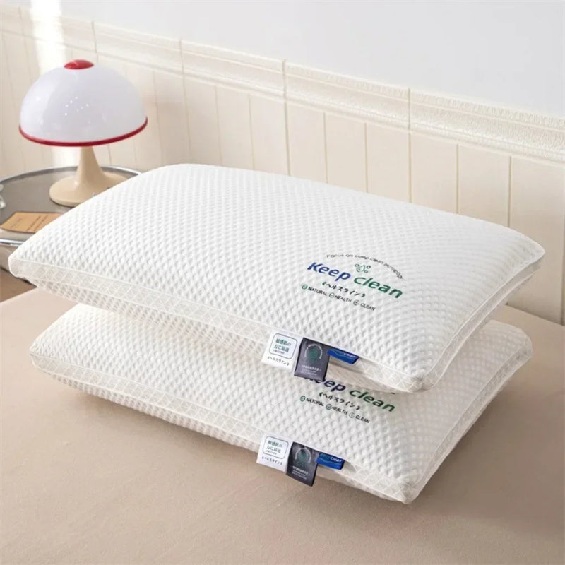 3D Neck Pillow with High Elasticity and Non Collapse, Soft Neck Protection, Single Person Sleeping Pillow, Hotel Home Bedding
