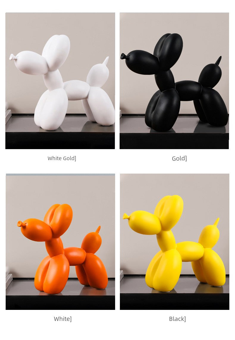 Nordic Ornaments Living Room Bedroom Cartoon Animal Balloon Dog