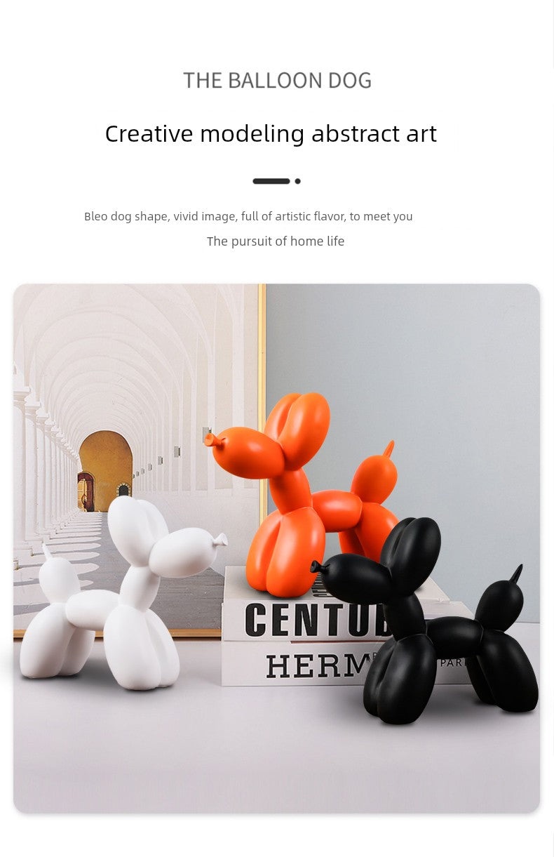 Nordic Ornaments Living Room Bedroom Cartoon Animal Balloon Dog