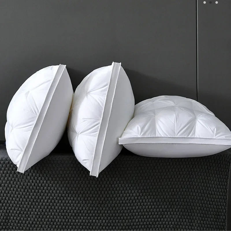 High quality sleep pillow Deep sleep neck pillow does not collapse high pillow Soft cotton pillowcase hotel bed pillow seri