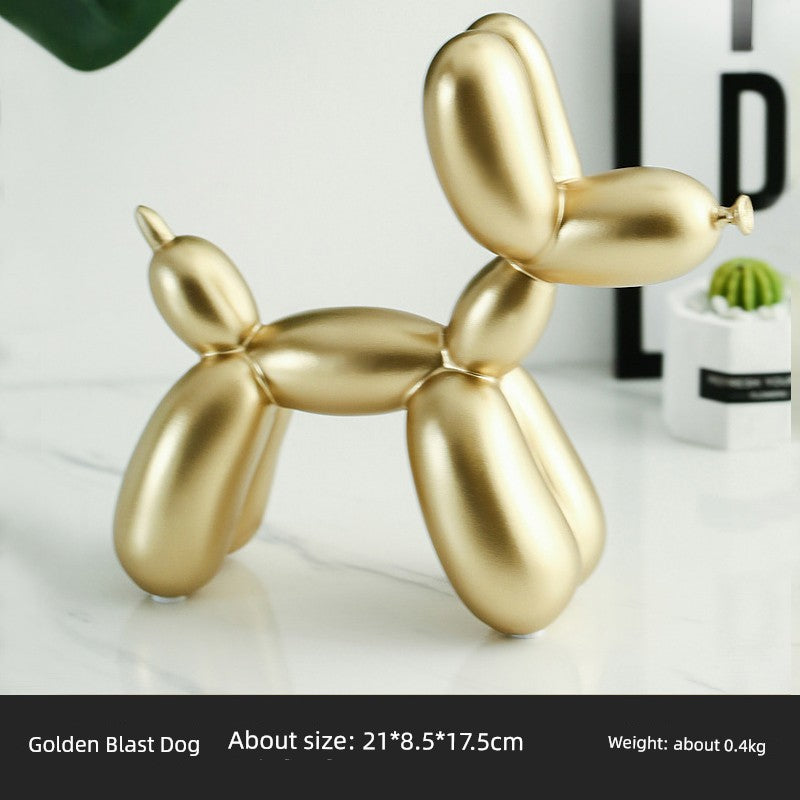 Nordic Ornaments Living Room Bedroom Cartoon Animal Balloon Dog