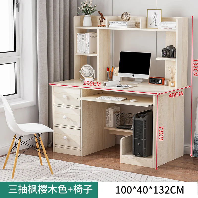 Computer Desks, Student Home Desks, Bookshelf Tables, Simple Rental Rooms, Bedroom Writing Desks