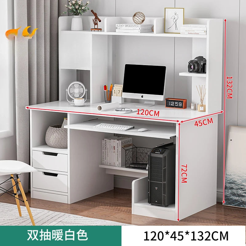 Computer Desks, Student Home Desks, Bookshelf Tables, Simple Rental Rooms, Bedroom Writing Desks