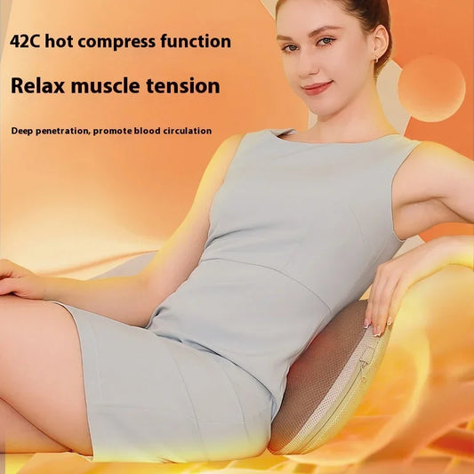 Hot Cervical Vertebra Massager Neck And Shoulder Waist And Back Legs Massage Pillow Car And Home Use Multi Functional Electric