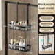 Bathroom Storage Rack Over The Door Shower Caddy Bathroom Hanging Shelf Double Layer Shower Shelf Bathroom Caddy Organizer