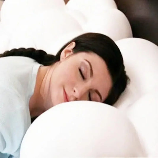 Sleep pillow, soft bed pillow micro-egg-shaped pillow, breathable cervical foam pillow, 3D all-round deep sleep pillow