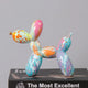 Nordic Exquisite dog Statue Living Room Office Sculpture Home Ornaments Accessories Desktop Decoration ﻿