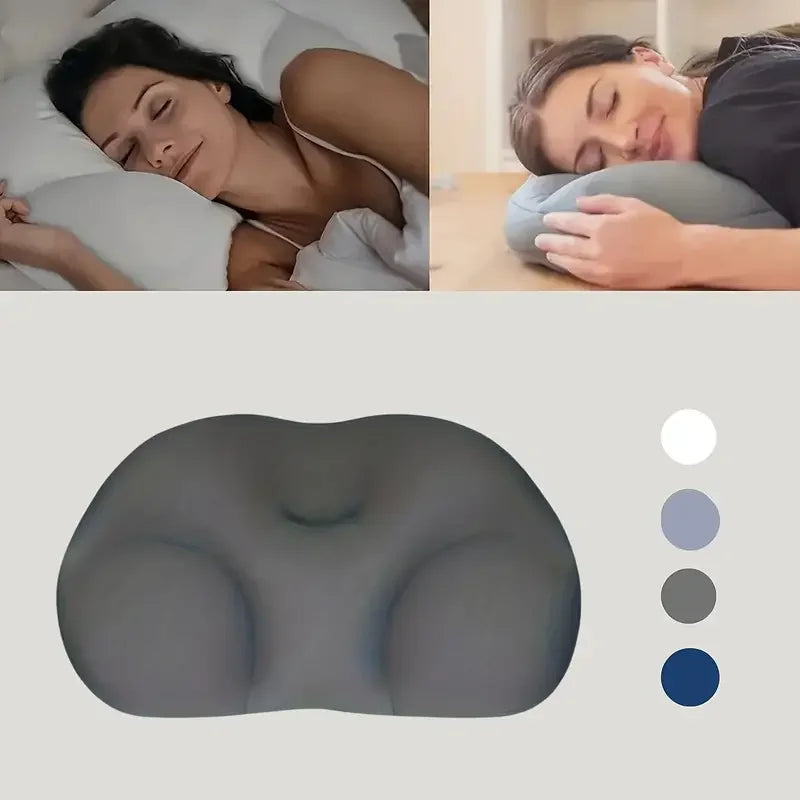 Sleep pillow, soft bed pillow micro-egg-shaped pillow, breathable cervical foam pillow, 3D all-round deep sleep pillow