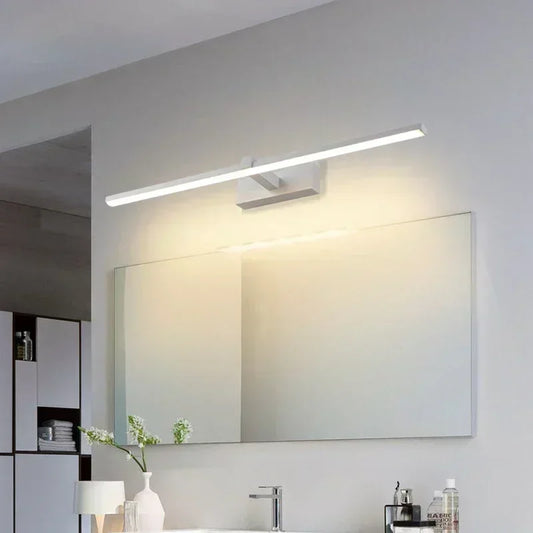 LED Wall Lamp 40/80/100cm Modern Mirror Decor Lighting Long Strip Light For Bathroom Washroom Kitchen Indoor Luminaire Lustre
