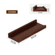 Wood Display Stand Wall-mounted Doll Display Stand Bathroom Floating Shelves Organizer Creative Bookshelf Living Room Decoration