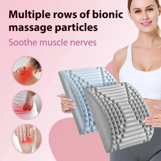 Back Massager Promotes Blood Flow Correction Herniated Discs Massage Shoulder Neck Muscle Relieve Stress Relax Body Massage Tool