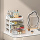 Desktop Storage Box Storage Drawer Hair Decoration Multi-layer Storage Cabinet Cosmetics Jewelry Box Stationery Multi-functional