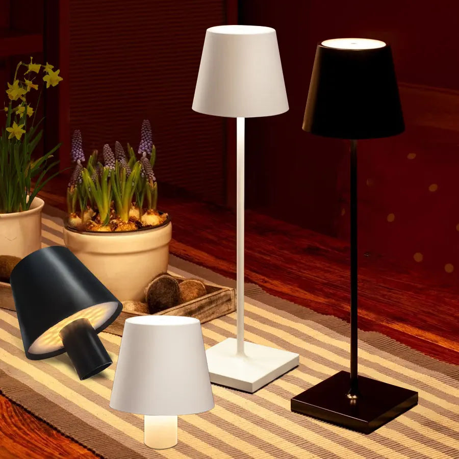LED Wine Bottle Light LED Wireless Table Lamp USB Rechargeable Touch Control For Restaurants Bars And Festival Party Decor
