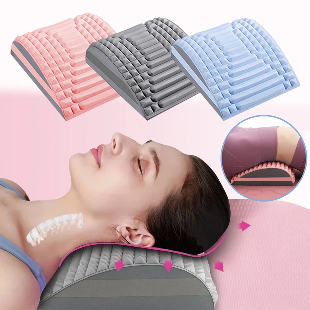 Back Massager Promotes Blood Flow Correction Herniated Discs Massage Shoulder Neck Muscle Relieve Stress Relax Body Massage Tool