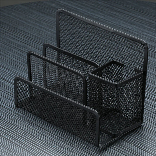 Office Storage Rack File Organizer Letter Sorter Desk Mail Business Document Tray Office File Holder School Supplies