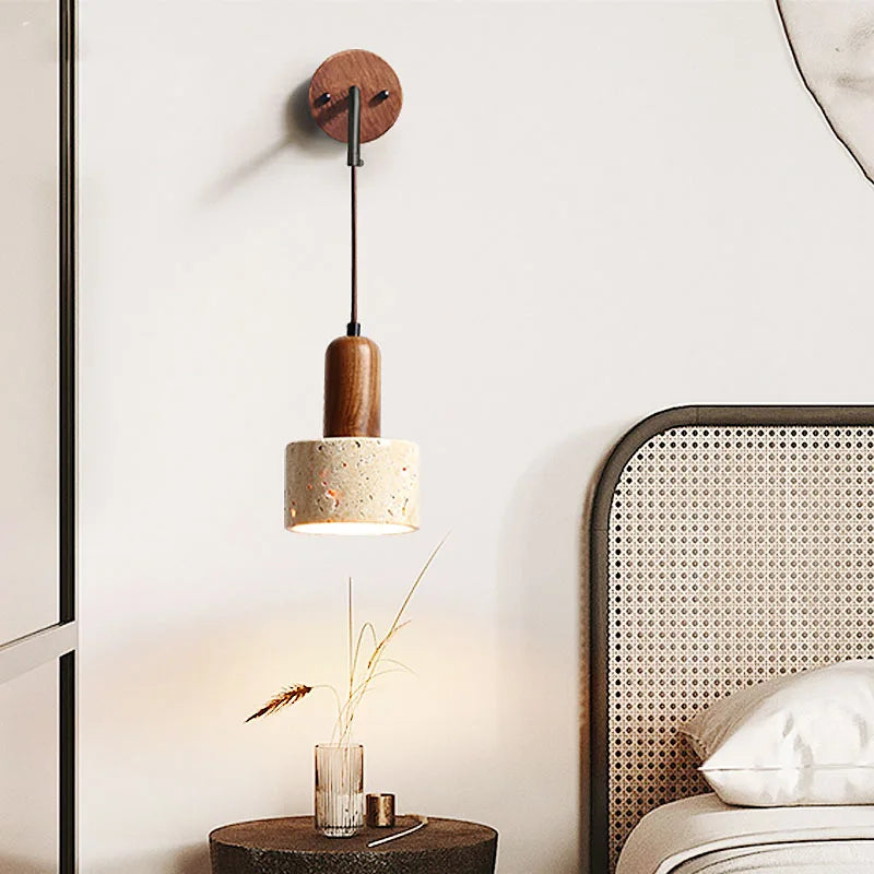 bedroom bed wall lamp cream wind living room medieval designer retro home lamps