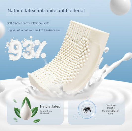 Natural Thailand One-Pair Package Improve Sleeping Latex Pillow