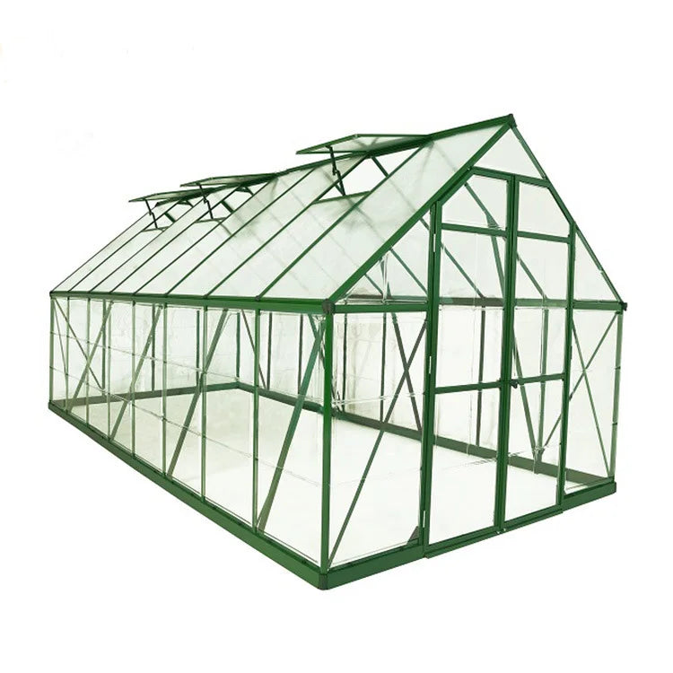 Aluminum Outdoor Greenhouse Commercial Garden Greenhouse for Sale